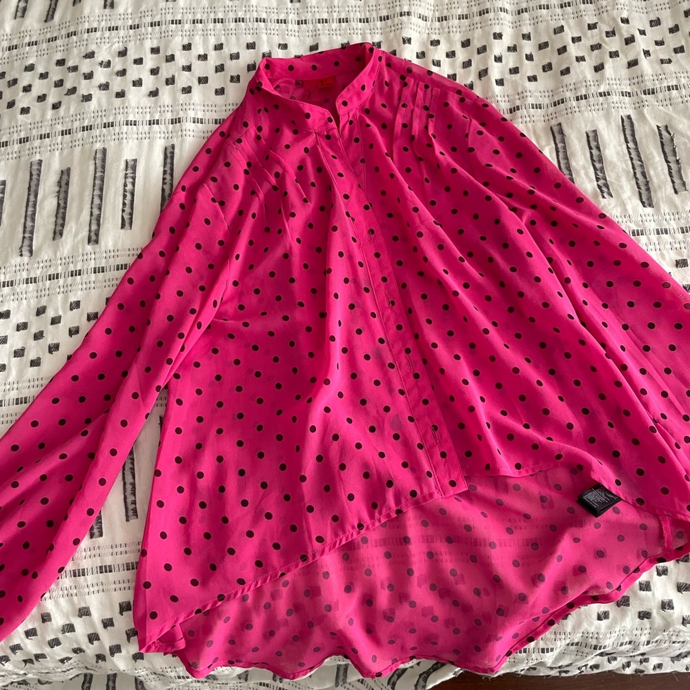 Size small button up shirt